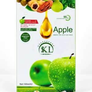 SKL Apple Hair Color Cream 100ml Dark Brown and Black hair coloring kit