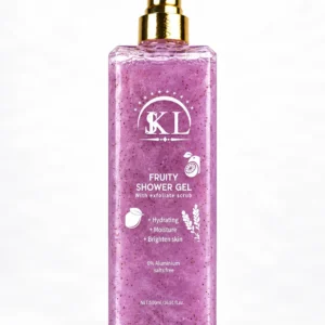SKL Fruity Shower Gel Mixed Berries 500ml with exfoliating scrub