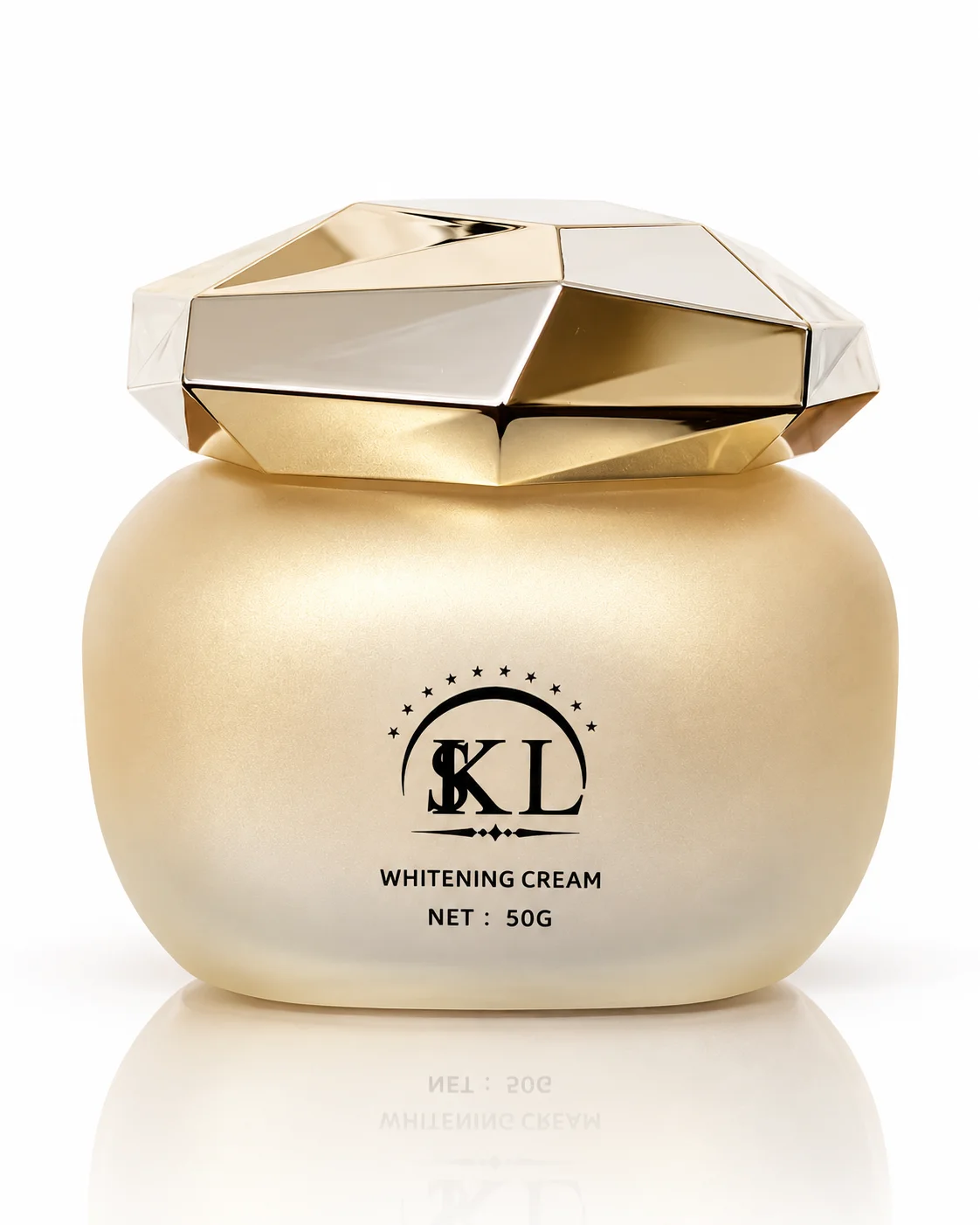SKL Whitening Cream 50g jar with gold faceted lid