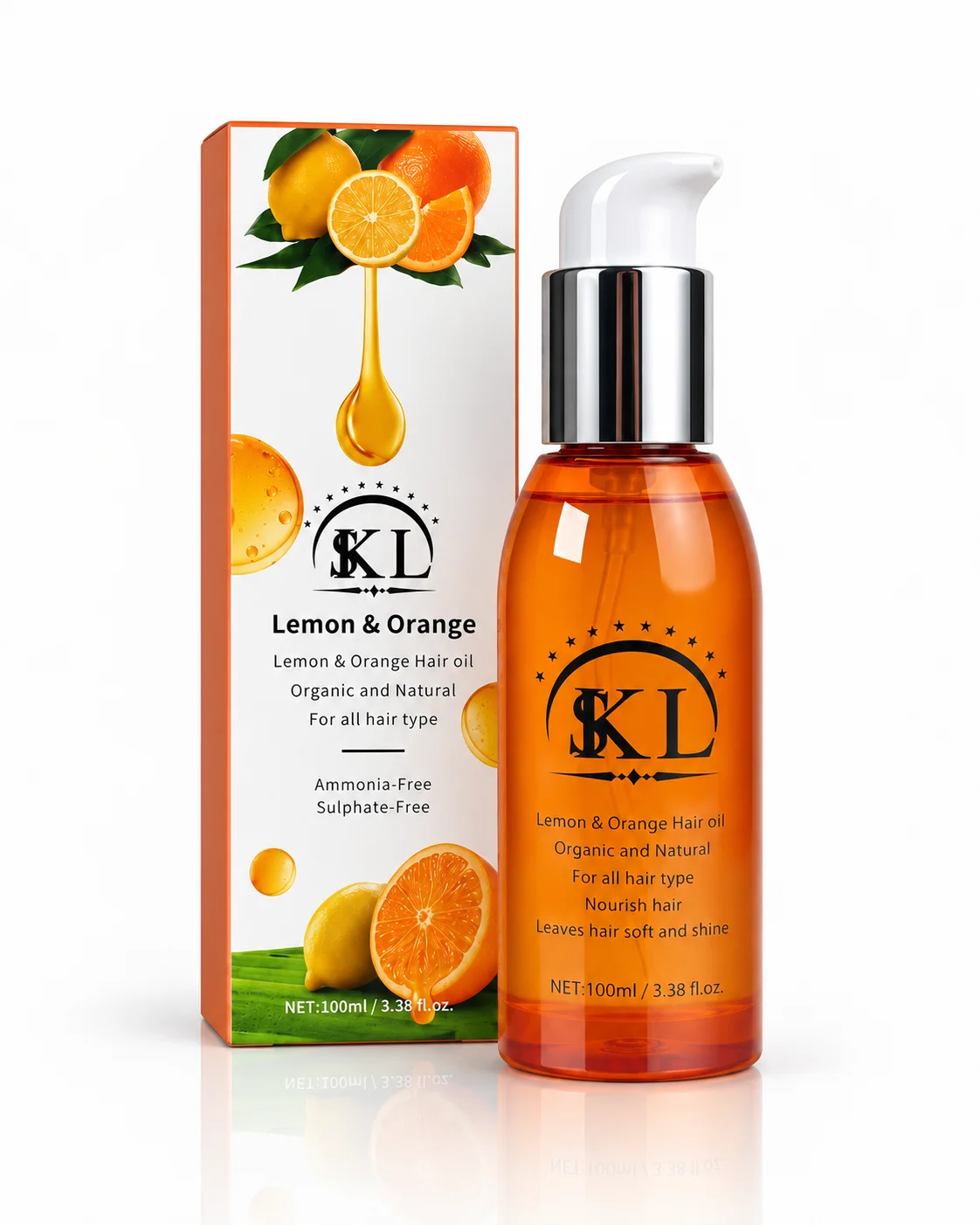 SKL Lemon & Orange Hair Oil 100ml